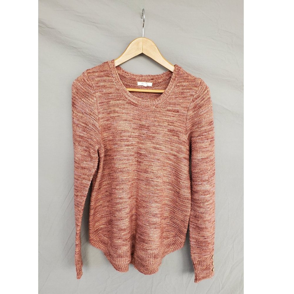 Maurices Pink/Salmon Marled Sweater
